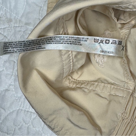 Free People FP Movement Hi Five Pants Cream and White Women’s Size Small - Picture 7 of 15